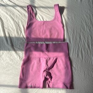 set active pink workout set!!